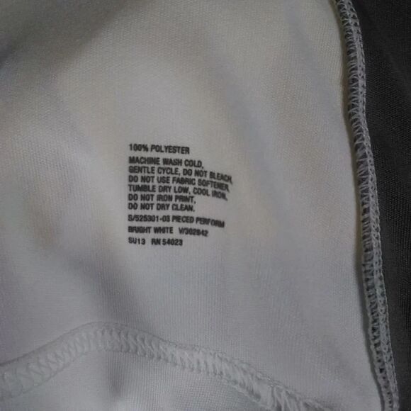 Men's Active by Old Navy shirt-white- Sz M - Picture 6 of 7